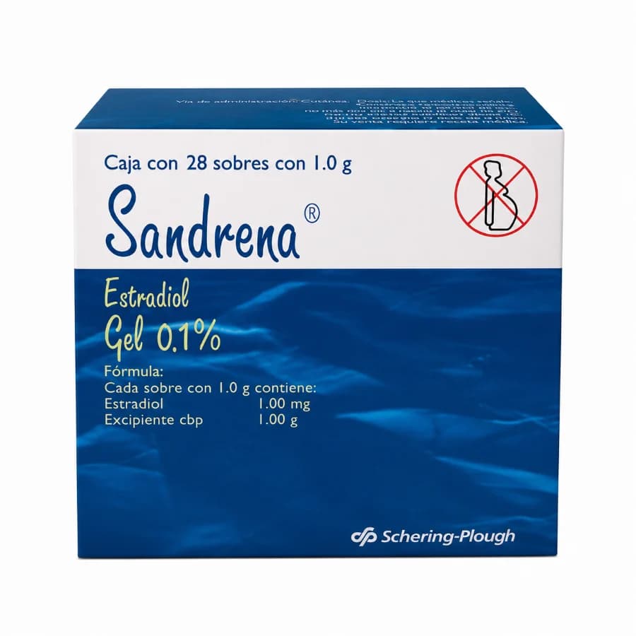 Empaque de Estradiol gel 0.1%
