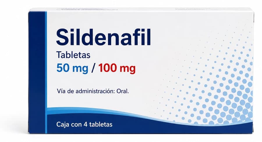 Empaque de Sildenafil