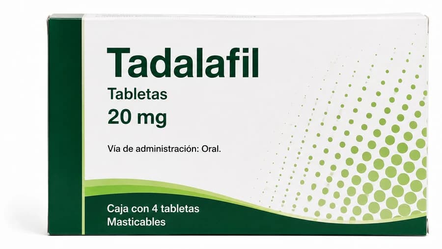 Empaque de Tadalafil