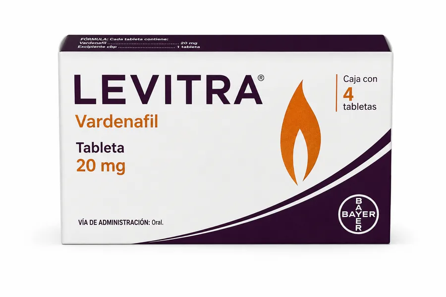 Empaque de Vardenafil